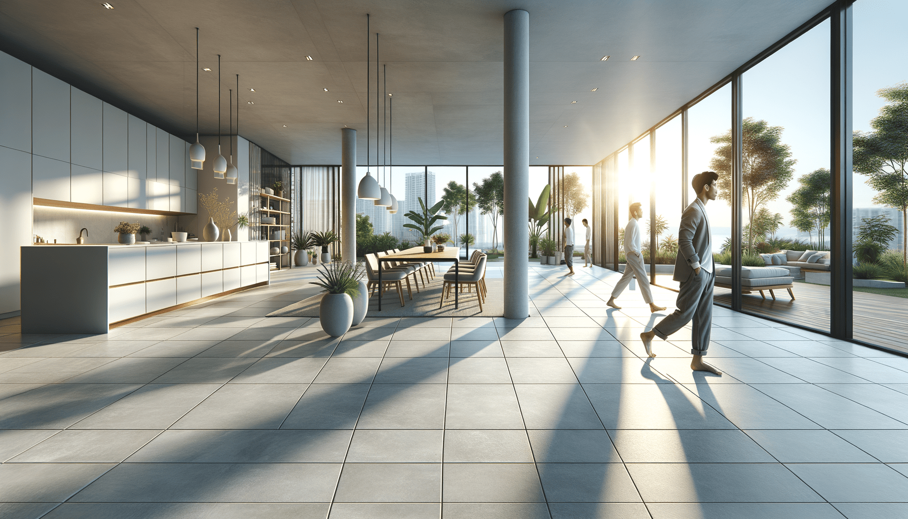 Are porcelain slabs slippery for home and trade use? – Zicana Boutique