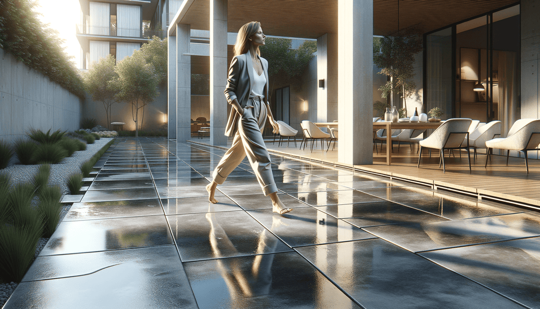Are Porcelain Slabs Slippery Safety Insights for Every Space - Zicana Boutique