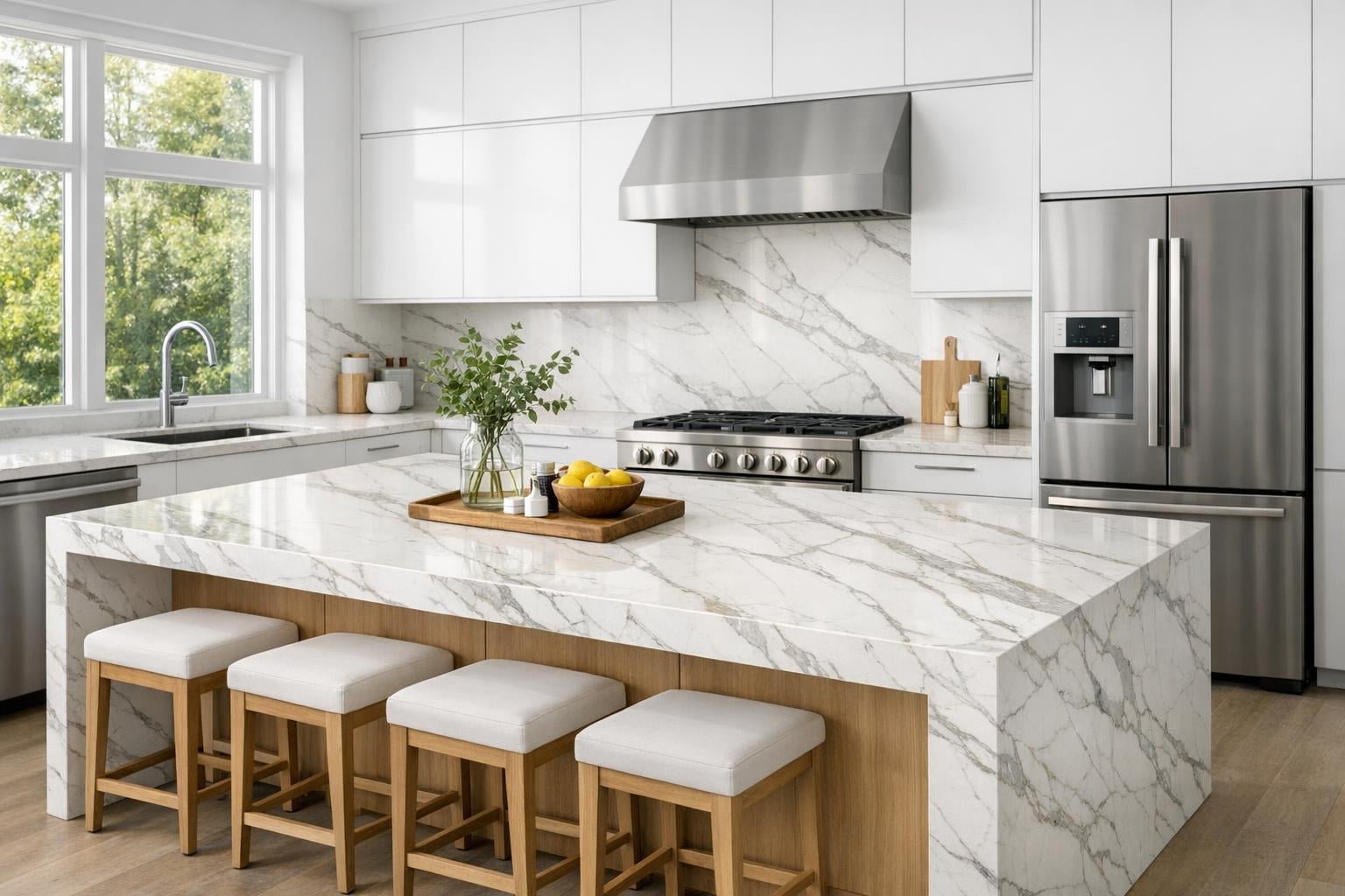 Calacatta Volegno Wilsonart: Elevate Design with Premium Stone – Zicana ...
