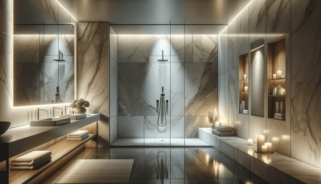 Can Porcelain Slabs Be Used in a Shower Design - Zicana Boutique