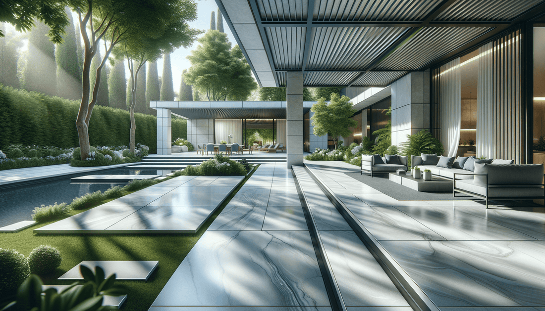Can Porcelain Slabs Be Used Outside for Luxury Designs - Zicana Boutique