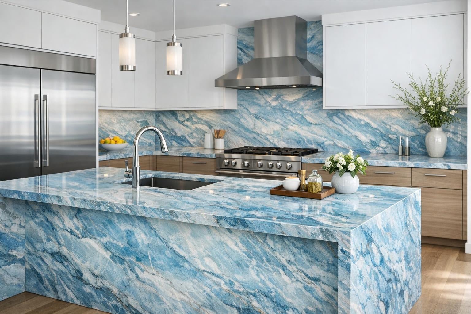 Discover Ijen Blue Quartzite: Elegance by Zicana Boutique