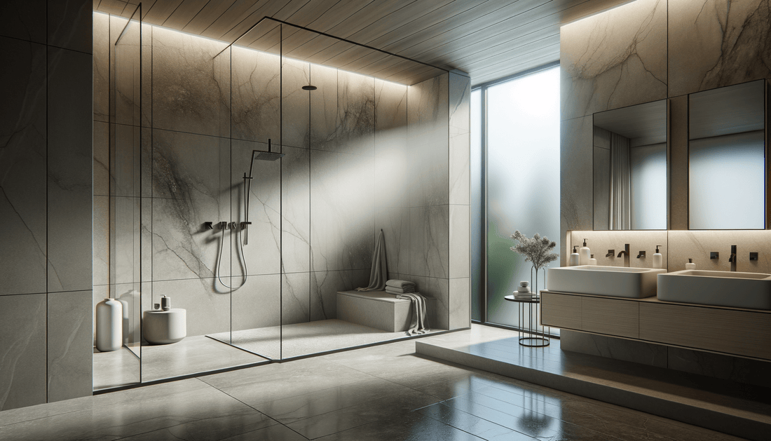 Elevate Bathrooms Instantly with Durable Neolith Shower Walls - Zicana Boutique