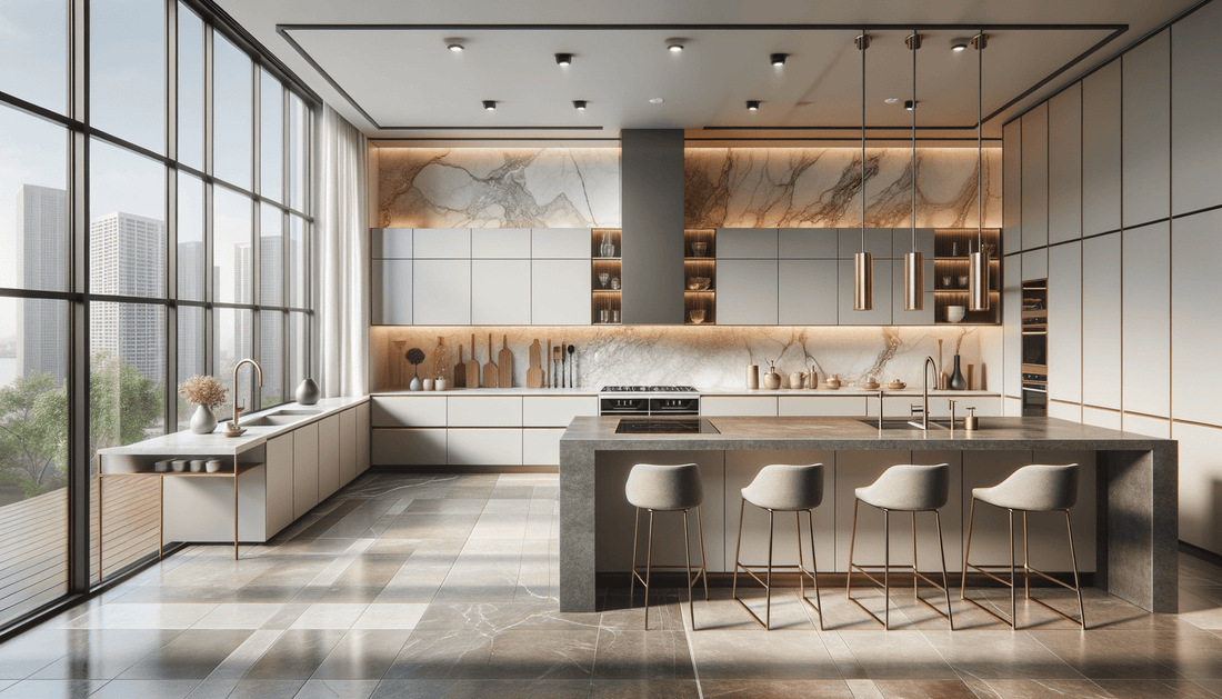 Elevate Interiors with Dekton TK06 Marmorio Surface Elegance - Zicana Boutique