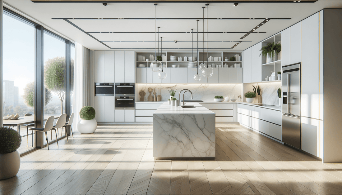 Elevate Interiors with Silestone Blanco River Elegance - Zicana Boutique