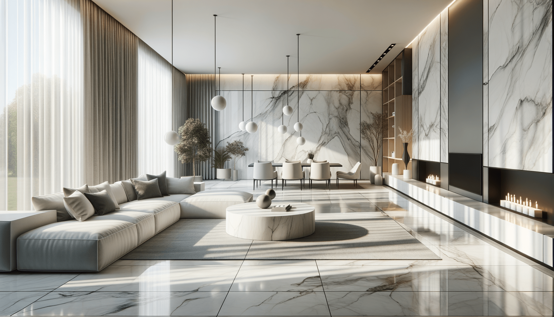 Elevate Interiors with Timeless Stile Porcelain Slabs – Zicana Boutique