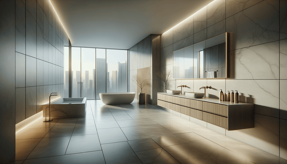 Elevate Luxury with Porcelain Slabs for Bathroom Design - Zicana Boutique