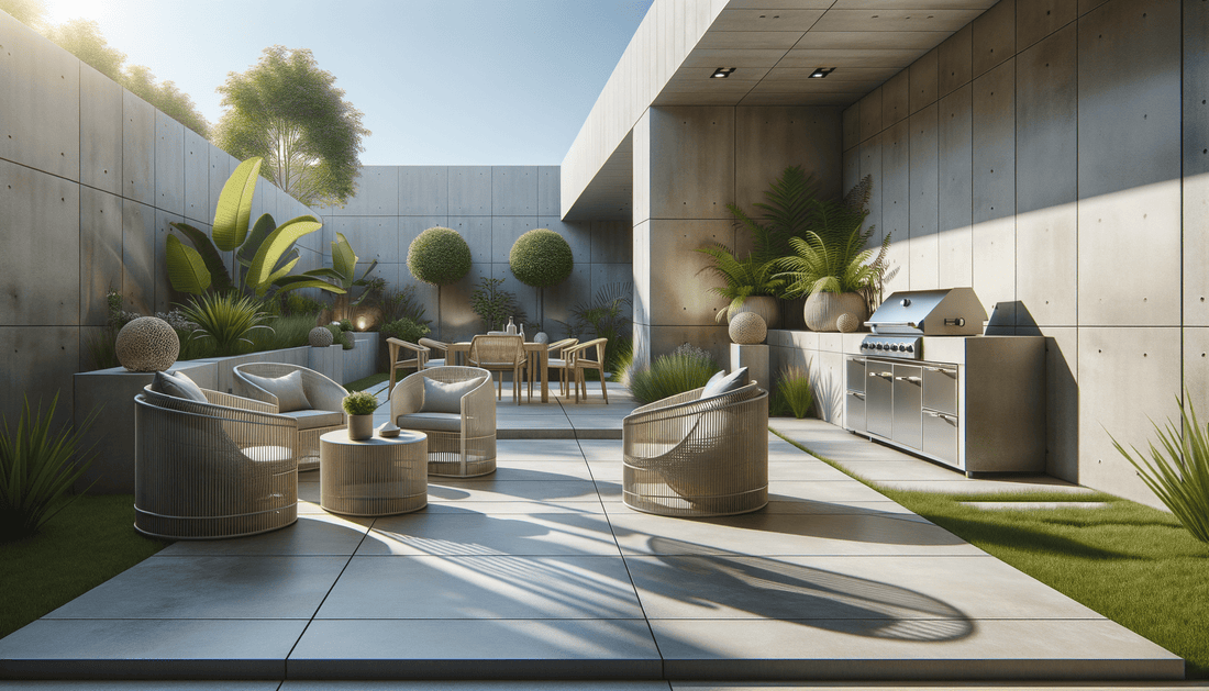 Elevate Spaces with Outdoor Porcelain Slabs B&Q Solutions - Zicana Boutique