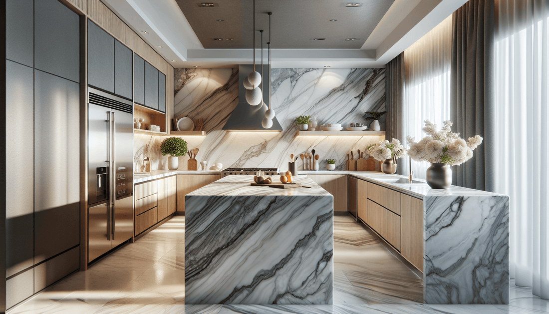 Elevate Your Home with Zicana's Exquisite Marble Kitchen Countertops - Z Boutique by Marble Couture