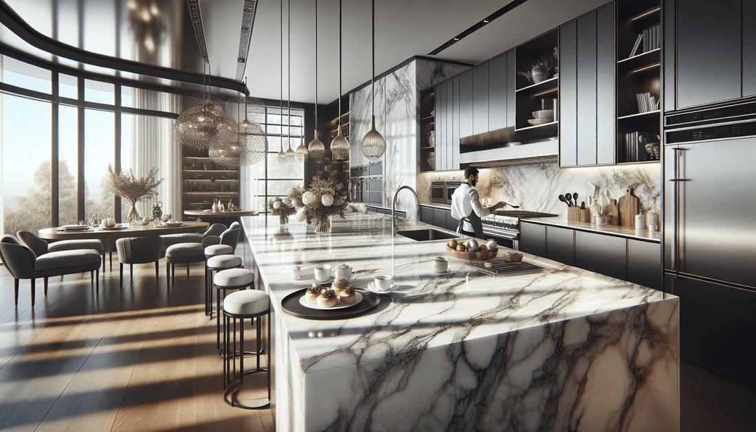 Elevate Your Space: Luxury Marble Kitchen Countertops for Homeowners and Professionals - Z Boutique by Marble Couture