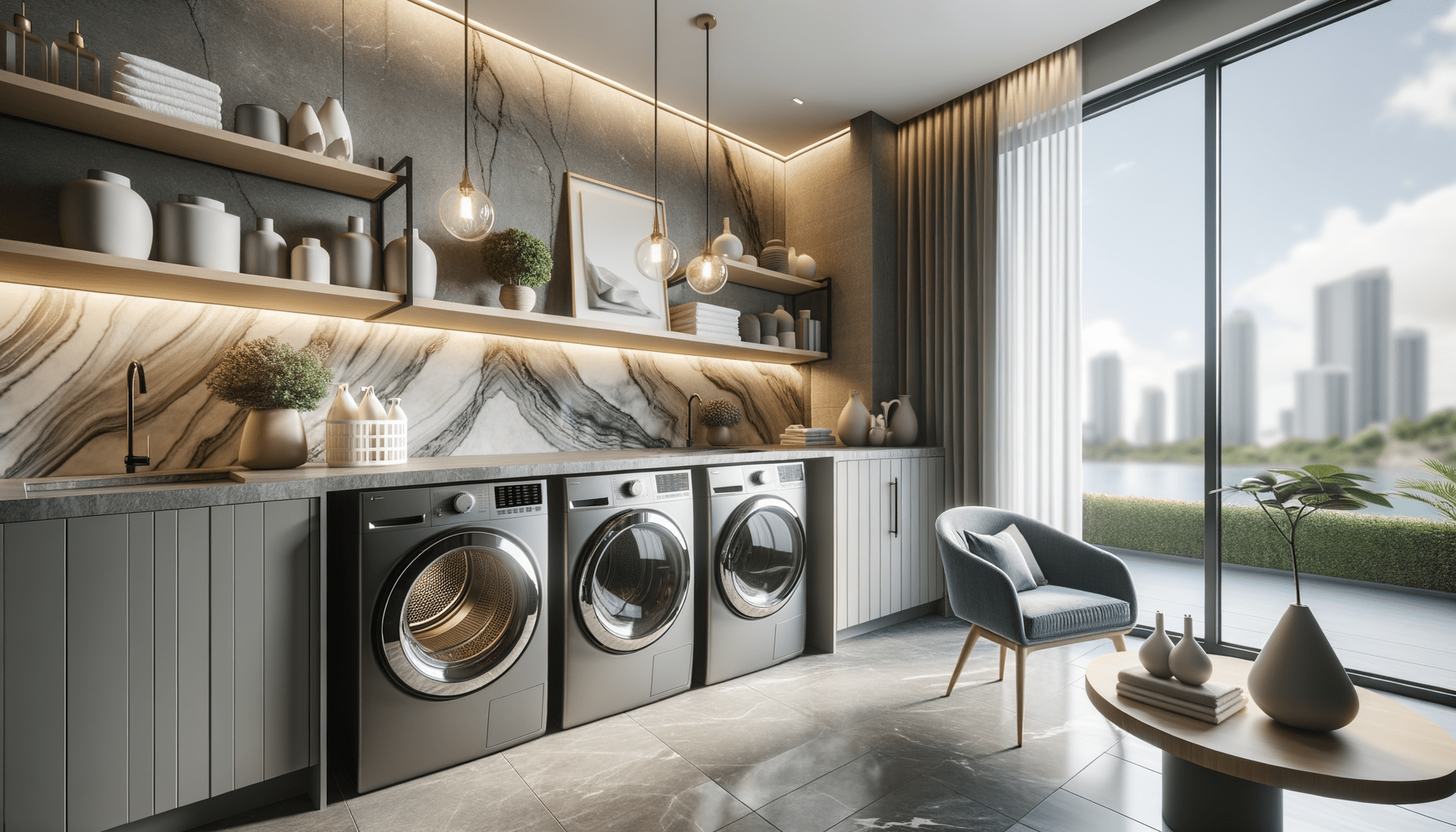 Enhance Laundry Rooms: Z-Boutique Stone Design Inspirations – Zicana ...