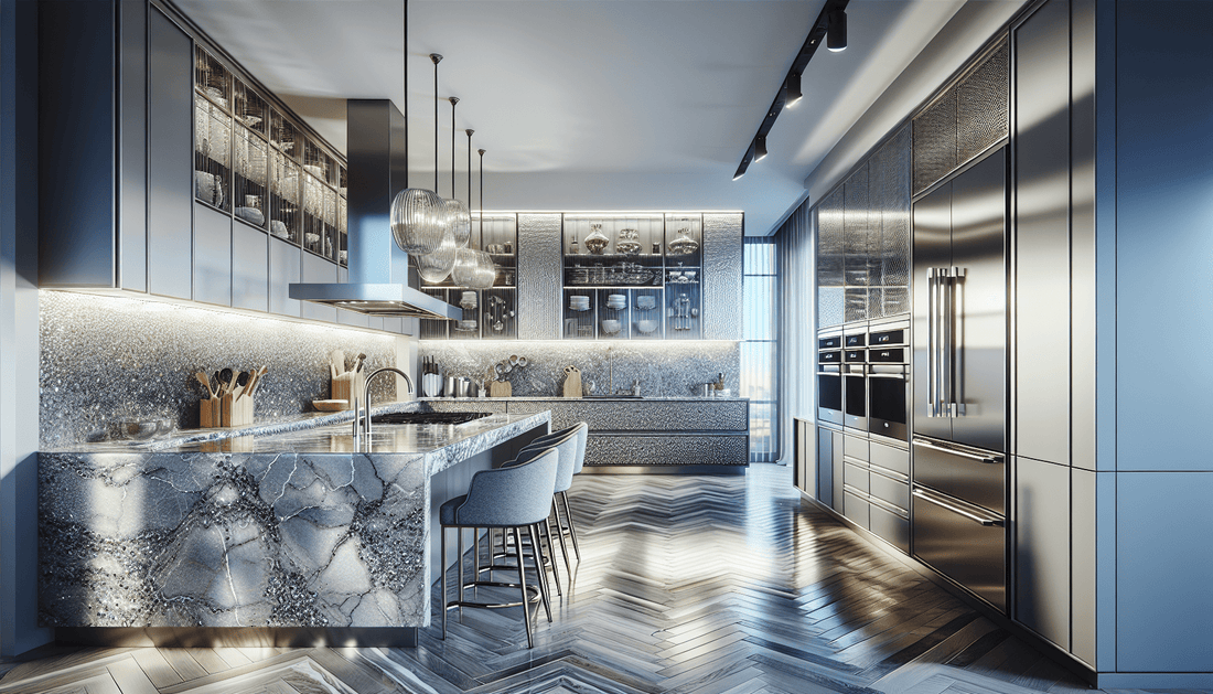 Enhance Spaces with Silver Pearl Granite Countertops - Z Boutique by Marble Couture