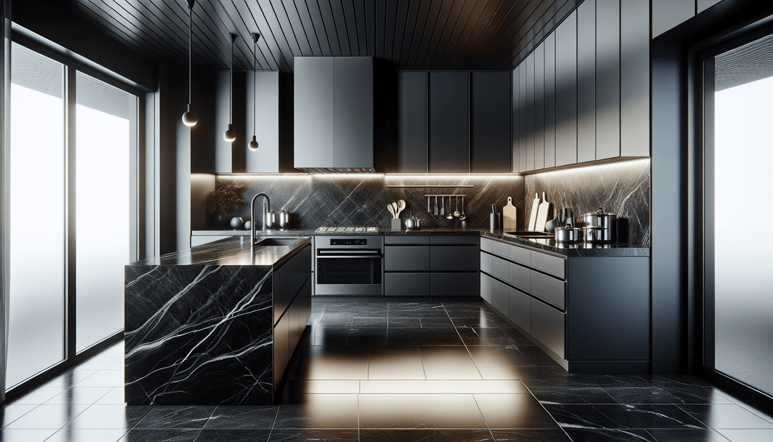 Expert Guide on Black Granite for Sophisticated Kitchens - Z Boutique by Marble Couture