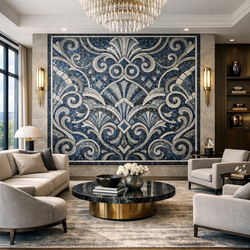 Explore Casino Royale Mosaic for Elegant Interior Design – Zicana Boutique