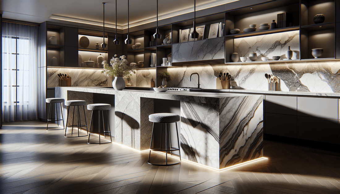 Explore Perfect Stone Countertop Edges for Elegant Home Design - Z Boutique by Marble Couture