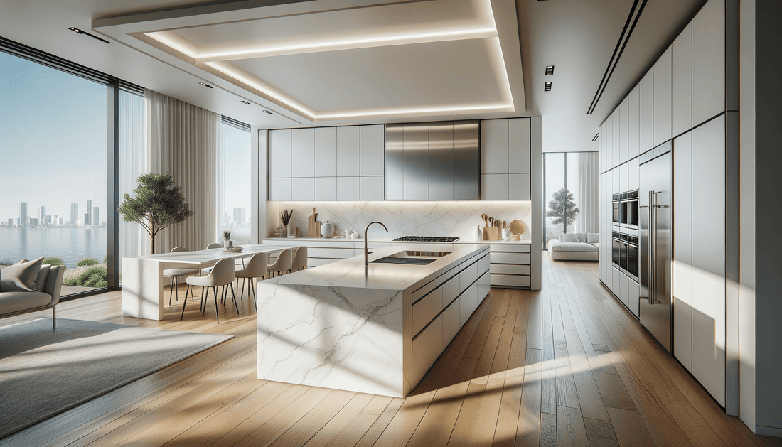 Faro White Silestone Design Solutions for Luxury Stone Spaces - Zicana Boutique