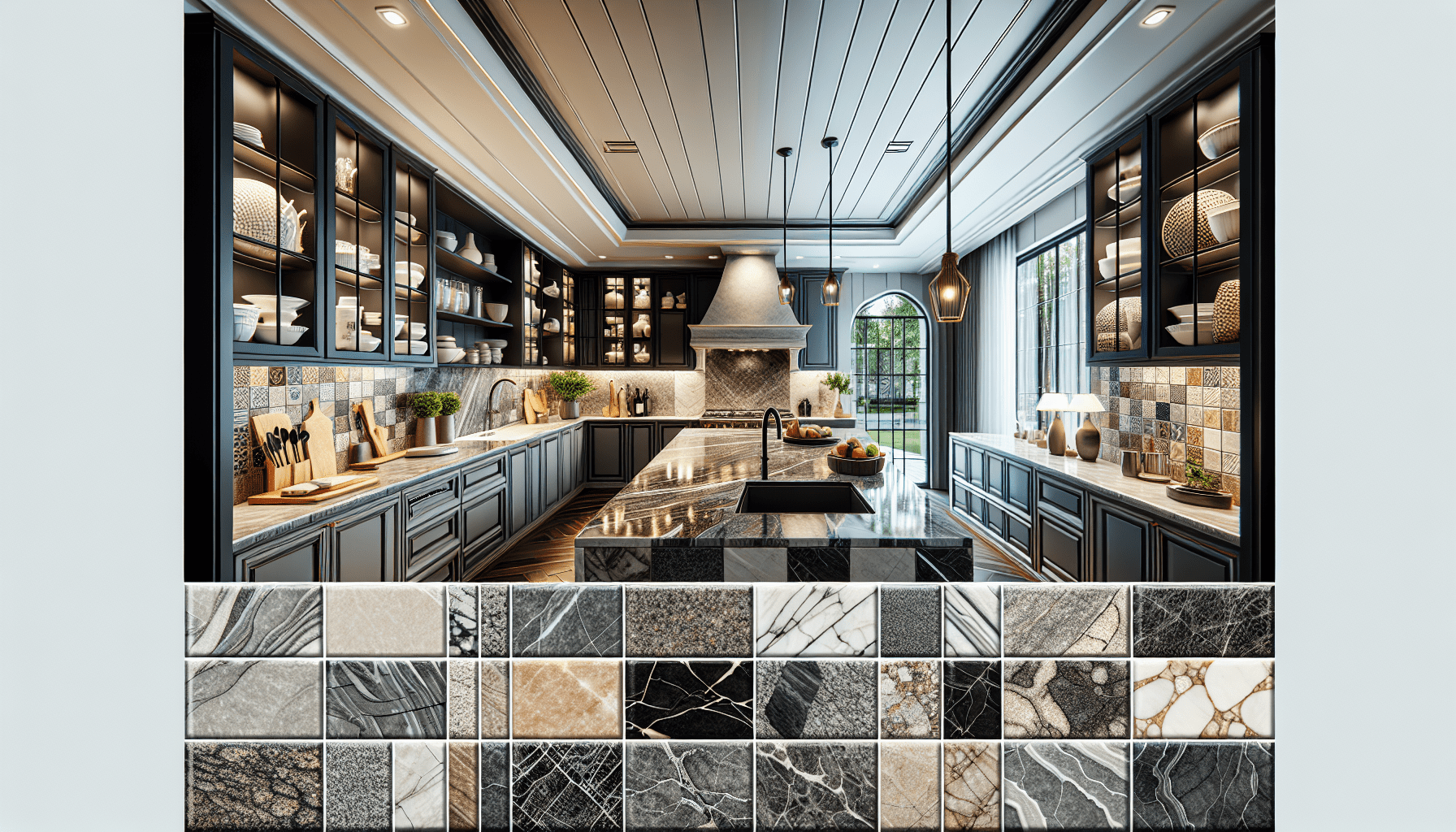Image showcasing Granite Countertop Edge Options for Discerning Homeowners and Professi ...