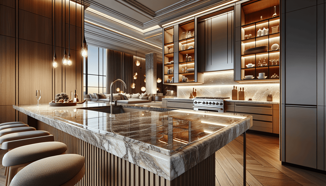 Granite Countertop Edge Options for Elegant Home Design - Z Boutique by Marble Couture