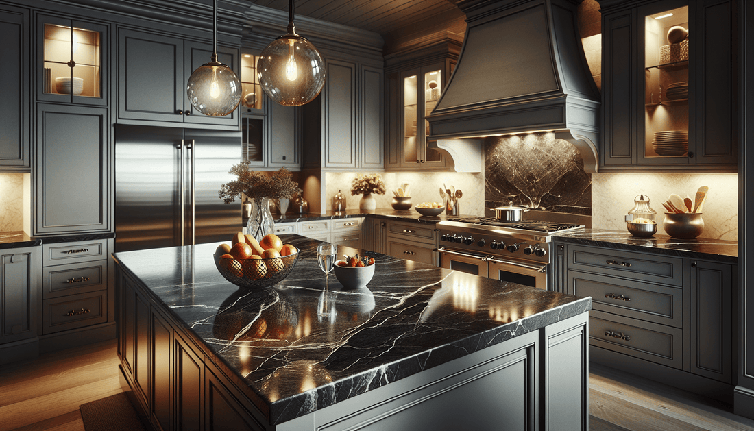 Honed Black Pearl Granite: Elegance and Durability for Discerning Homes - Z Boutique by Marble Couture