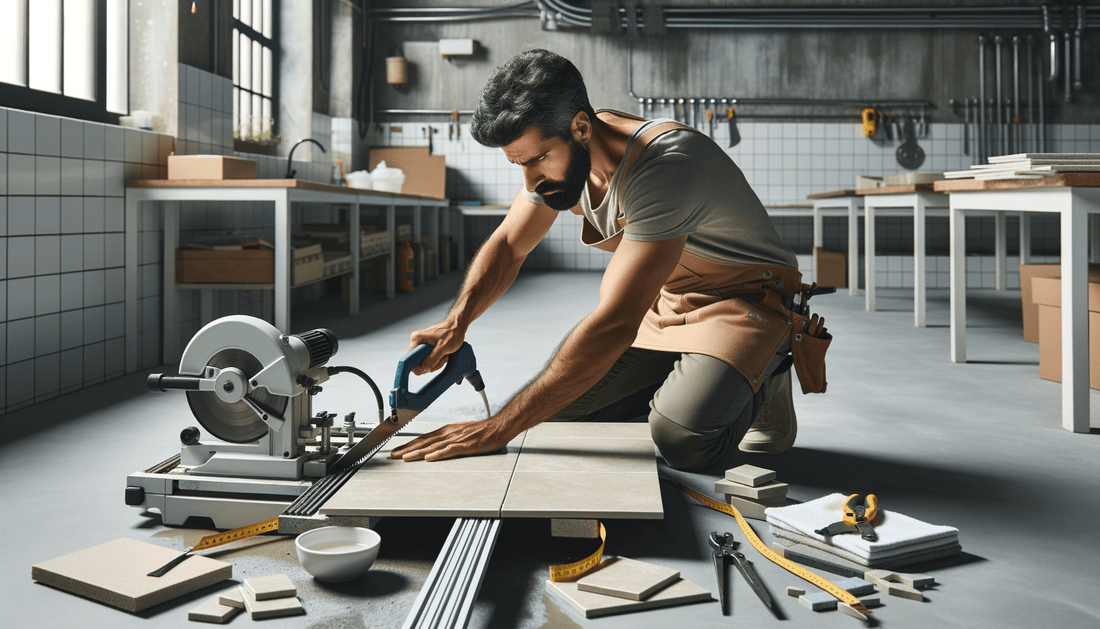 How to Cut Large Format Porcelain Tile Like a Pro - Zicana Boutique
