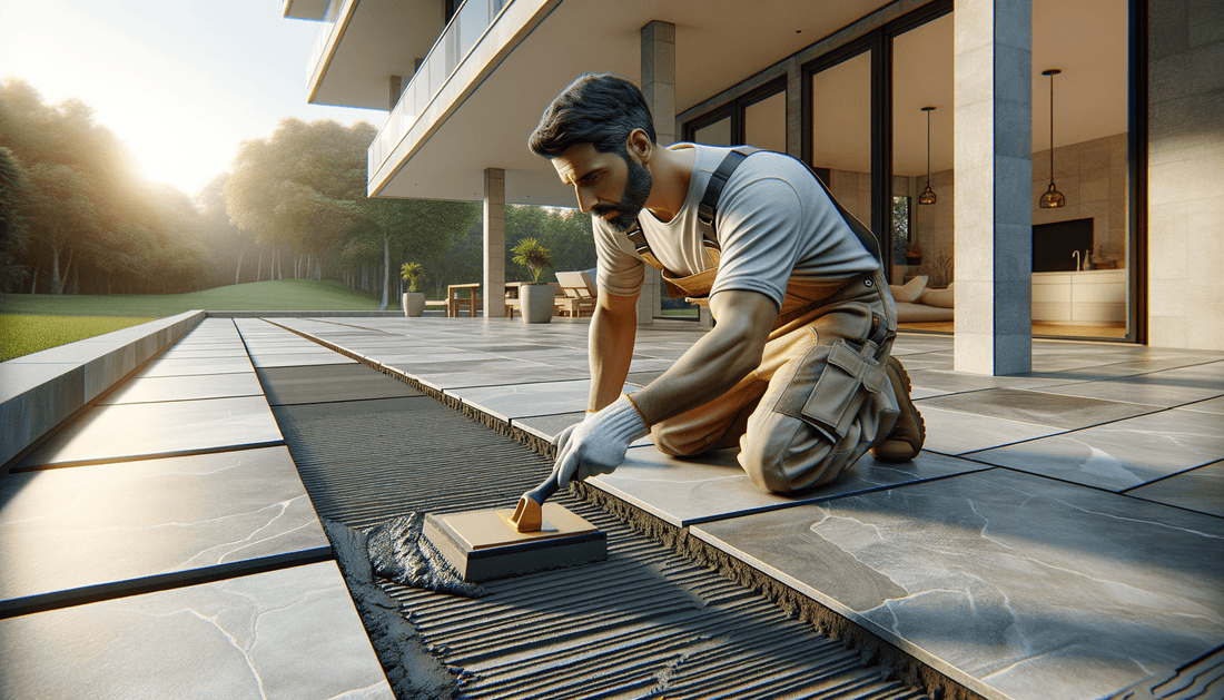 How to Grout Porcelain Slabs for Seamless Stone Installations - Zicana Boutique