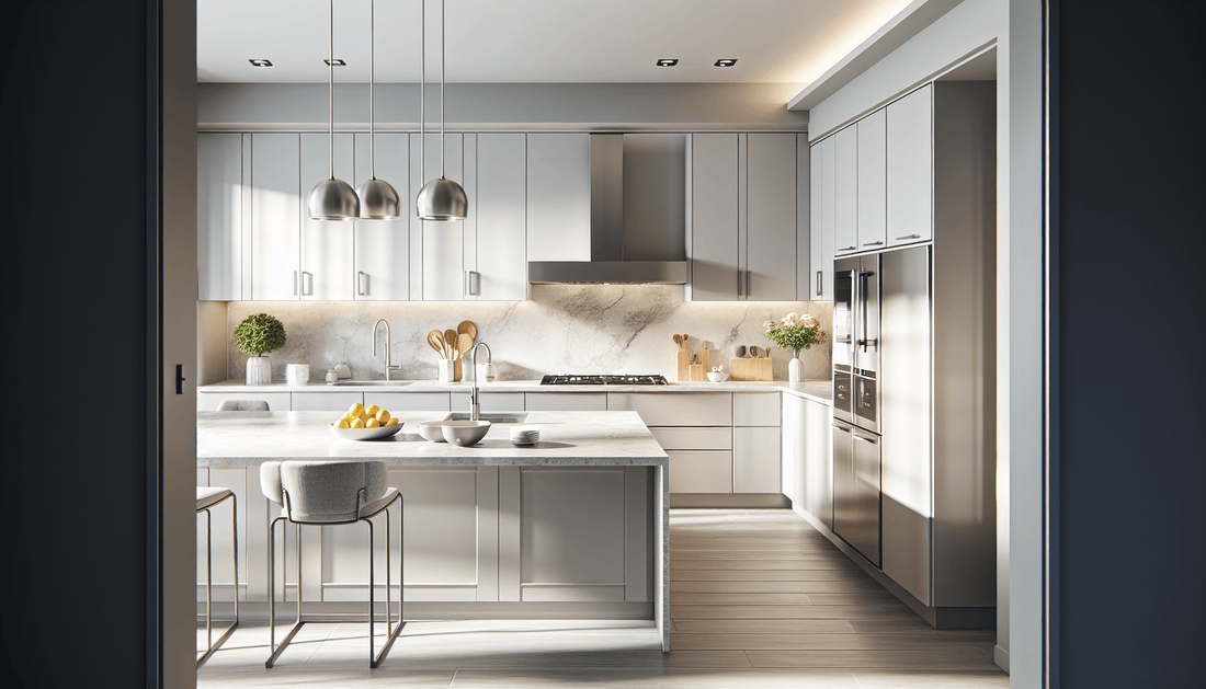 Light Gray Quartz Countertops: Elegant Choices for Modern Homes - Z Boutique by Marble Couture