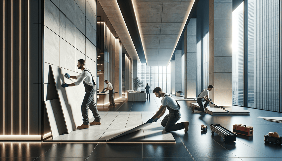 Mastering Installation of Porcelain Slabs for Elevated Interiors - Zicana Boutique