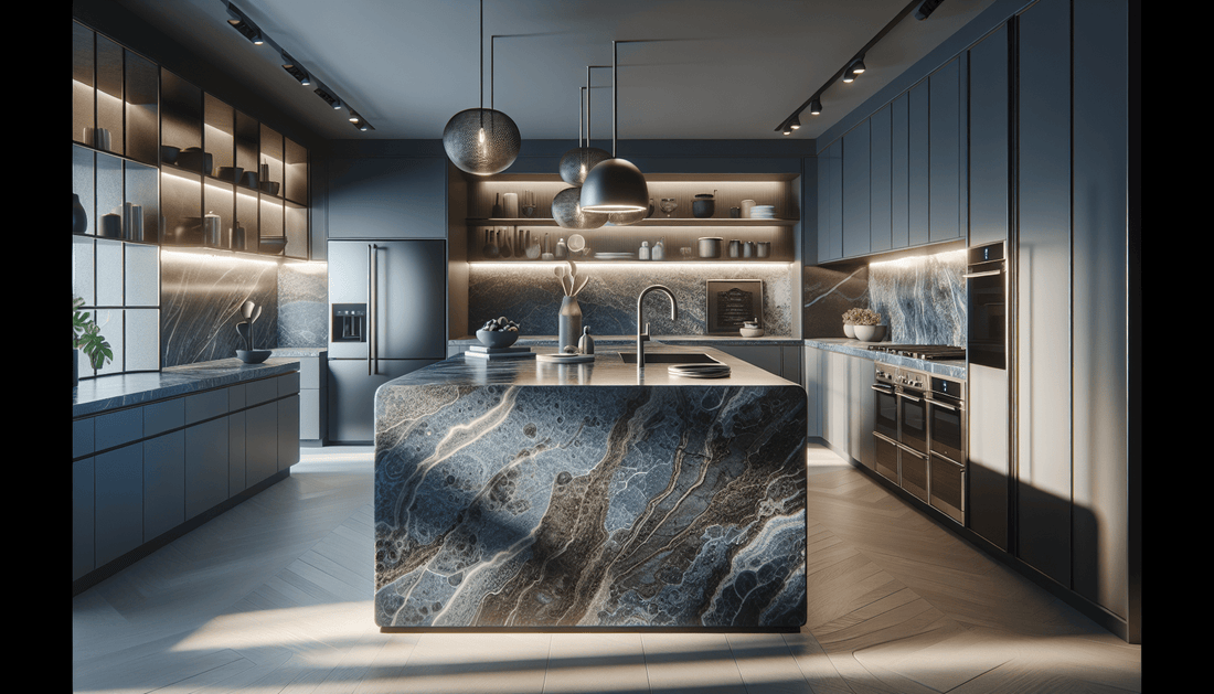Natural Blue Granite: Elevate Interiors with Zicana's Unique Expertise - Z Boutique by Marble Couture