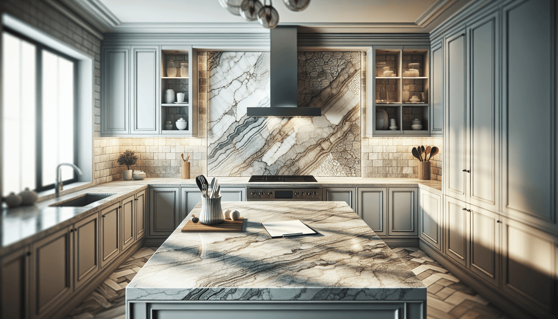 Perfect Backsplash Ideas for Quartzite Countertops - Z Boutique by Marble Couture