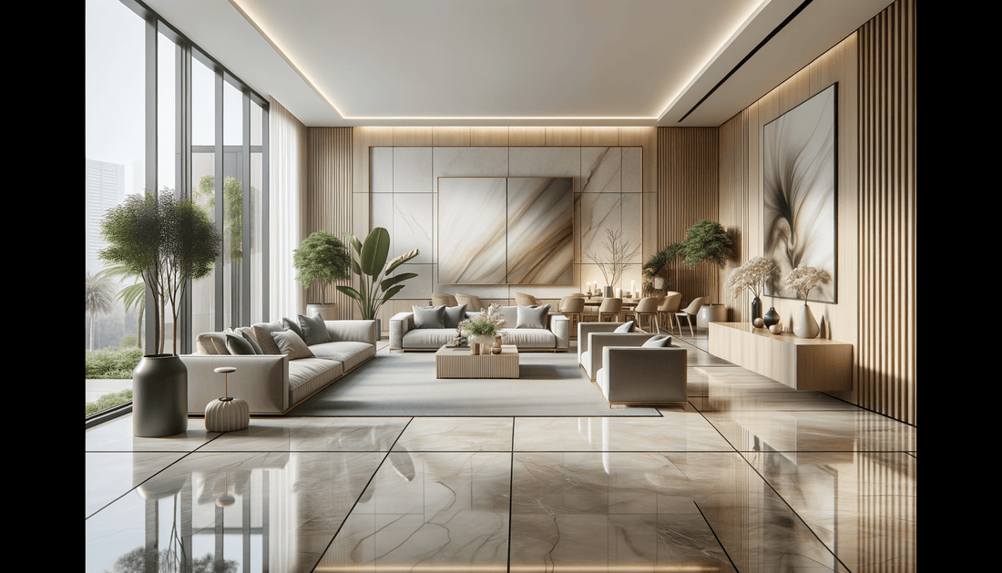 Porcelain slabs 600x600 near me for luxury interiors - Zicana Boutique