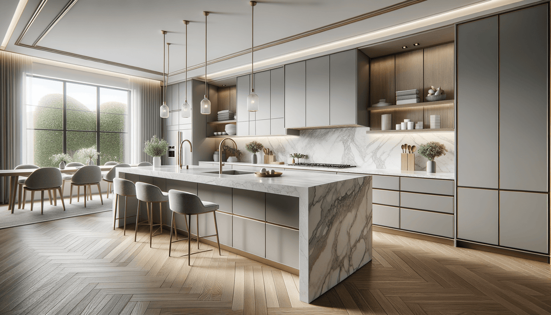 Silestone Miami Vena Quartz Countertop Ideas for Luxury Spaces - Zicana Boutique
