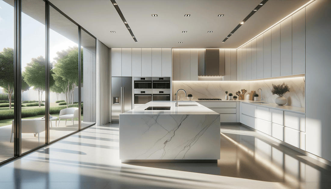 Silestone Pure White Elegance for Luxury Interior Surfaces - Zicana Boutique