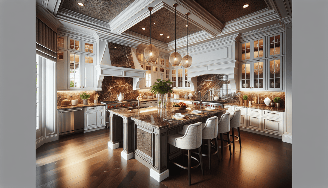 Stunning Tropic Brown Granite Countertops: Elegance for Discerning Homeowners - Z Boutique by Marble Couture