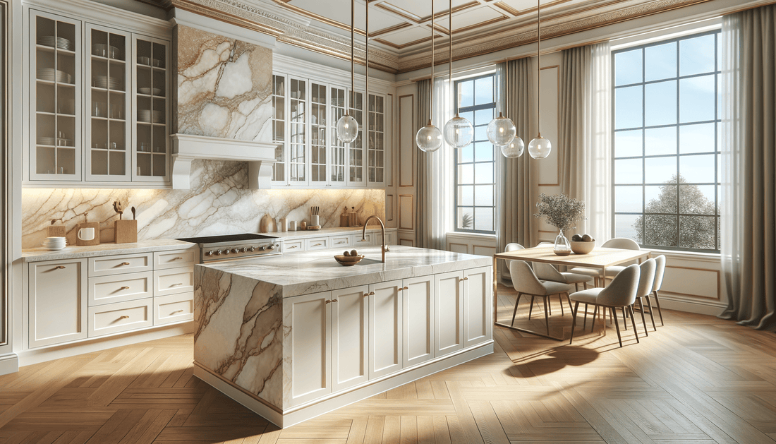 Taj Mahal Quartzite Daltile Guide for Luxury Stone Design - Zicana Boutique