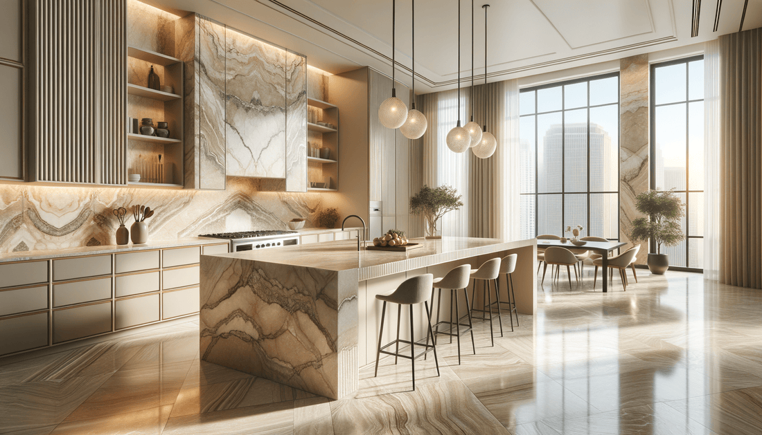 Taj Mahal Quartzite History and Legacy in Luxury Design - Zicana Boutique