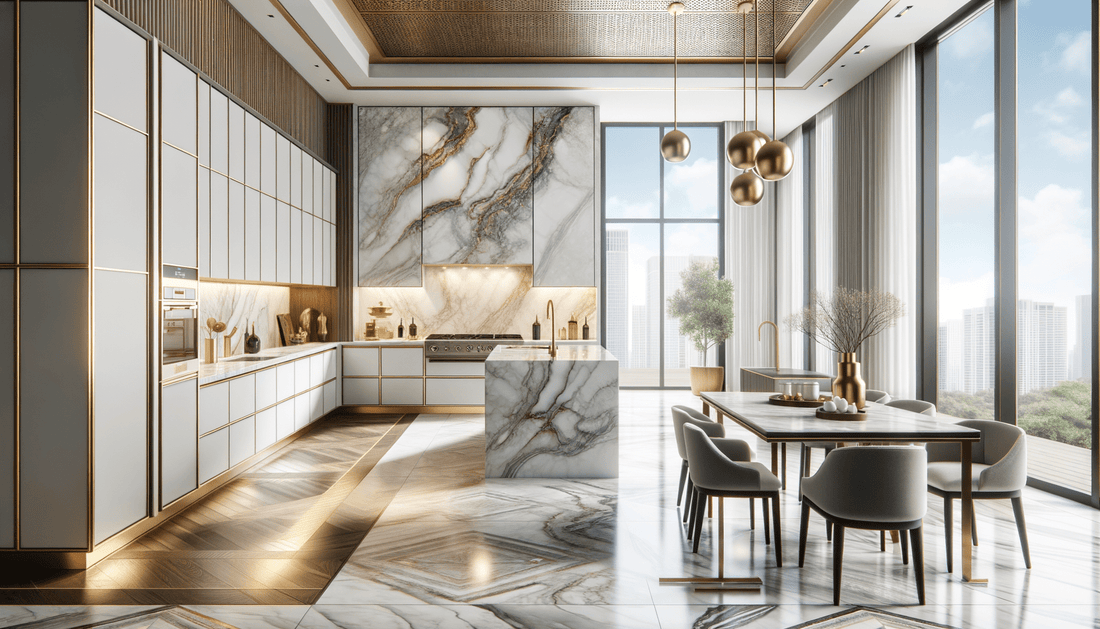 Taj Mahal Quartzite Instagram Design Ideas for Elegant Spaces - Zicana Boutique