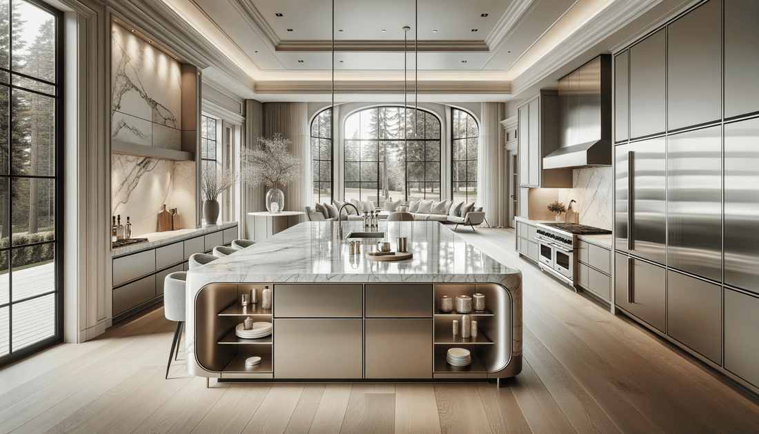 Taj Mahal Quartzite Michigan Elegance for Luxury Home Designs - Zicana Boutique