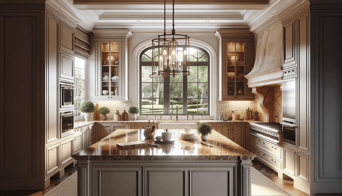 Timeless Elegance: Tan Brown Granite Countertops for Luxury Homes - Z Boutique by Marble Couture