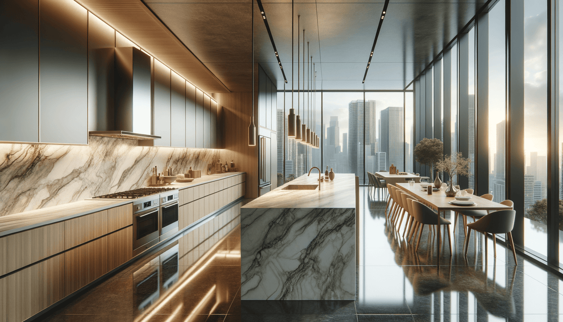 Timeless kitchens with Dekton countertops for luxury living spaces - Zicana Boutique
