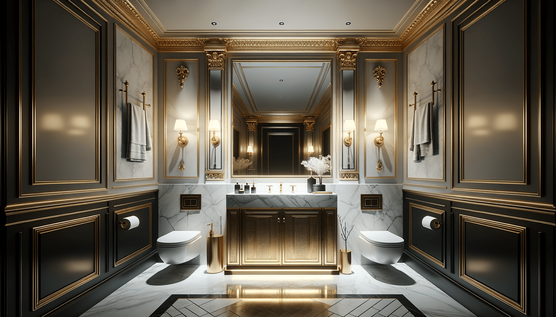 Z-Boutique Powder Room Design Ideas for Professionals – Zicana Boutique