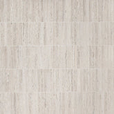 Abbey Road Birch White Travertine Mosaic Artistic Tile - Zicana Boutique - 1
