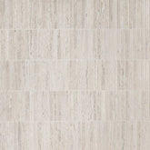 Abbey Road Birch White Travertine Mosaic Zicana Boutique - Zicana Boutique - 1