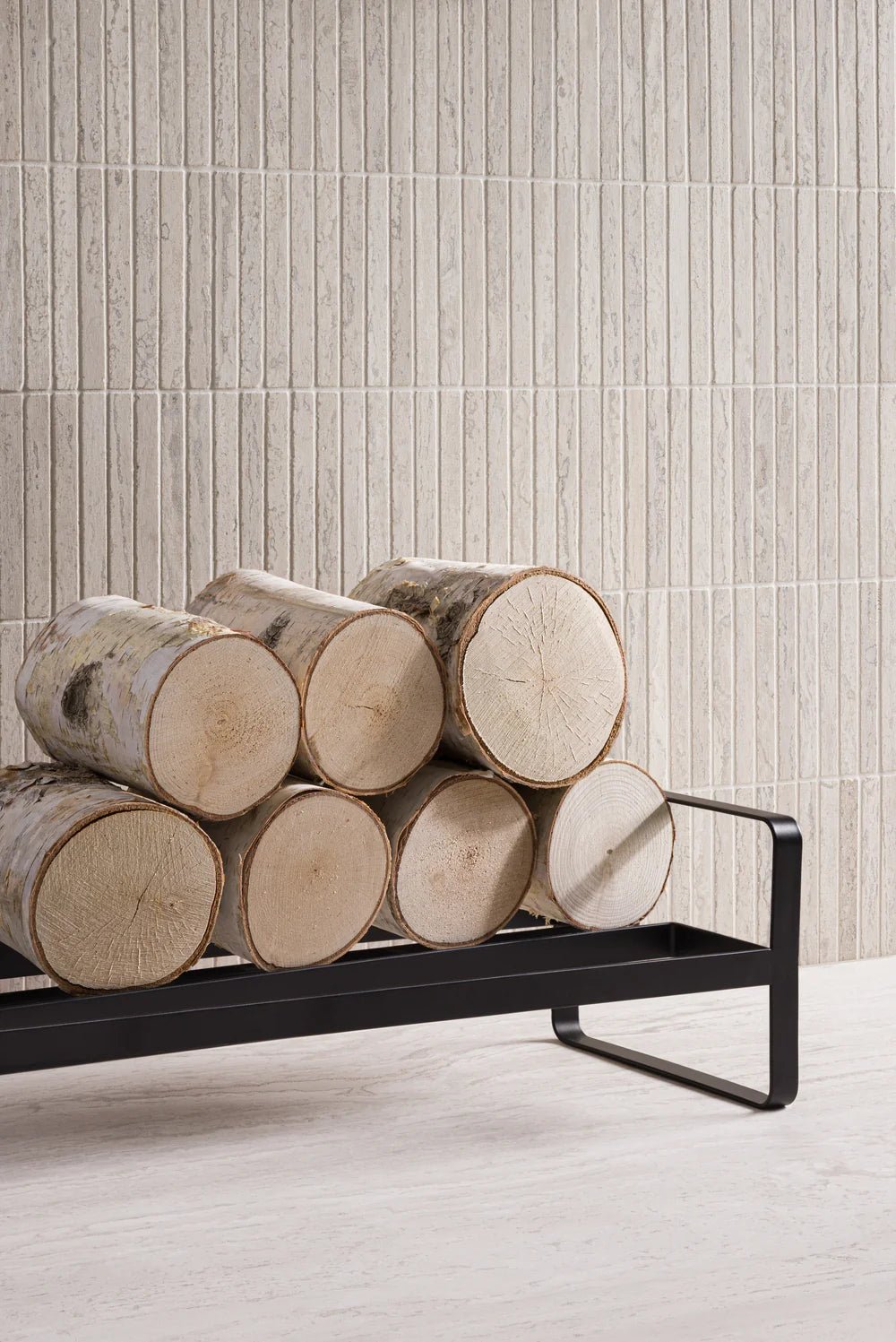 Abbey Road Birch White Travertine Mosaic Zicana Boutique - Zicana Boutique - 2