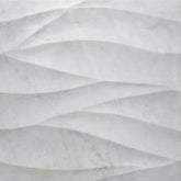Ambra Bianco Carrara Marble Dimensional Tile Artistic Tile - Zicana Boutique - 1