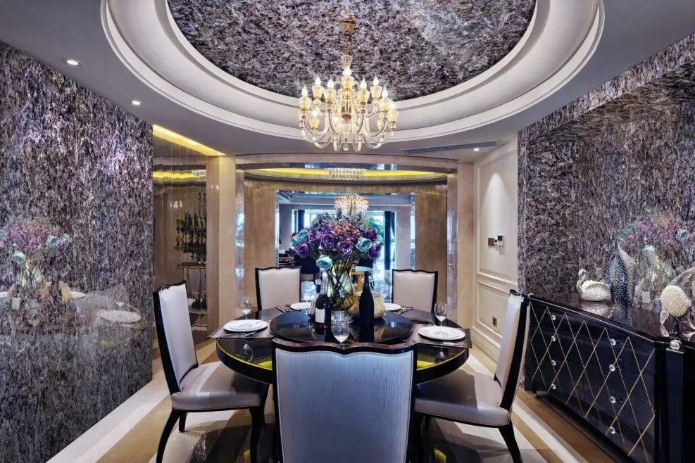 Amethyst Precious Stone Marble Couture - Zicana Boutique - 3