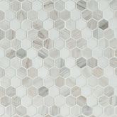 Angora Sazi Marble MSI Mosaic Tiles 11" X 14" Hexagon Pattern MSI - Zicana Boutique - 1