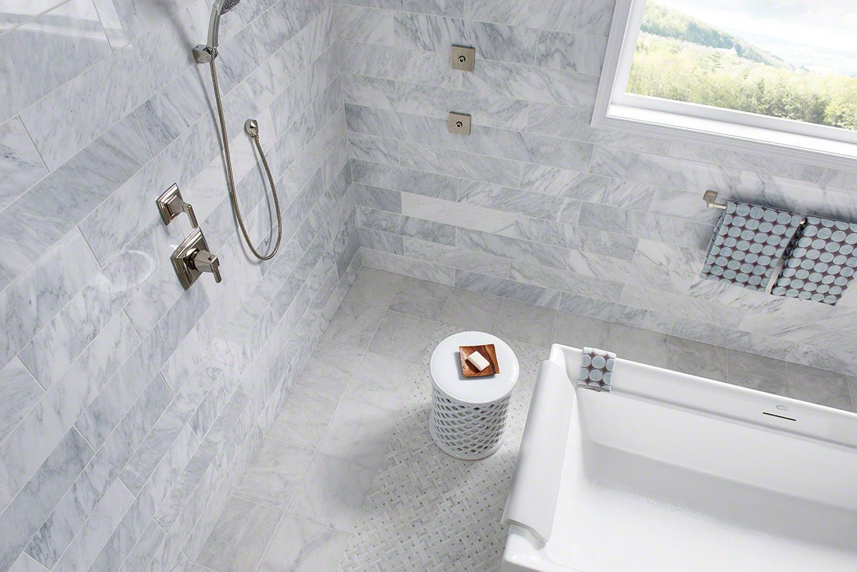 Arabescato Carrara Marble MSI Field Tiles 4" X 12" MSI - Zicana Boutique - 4