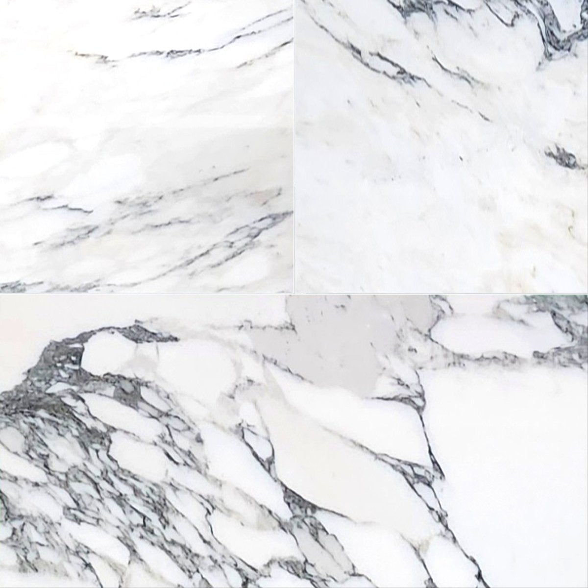 Arabescato Honed Marble Field Tile 12''x24''x3/8'' Zicana Boutique - Zicana Boutique - 1
