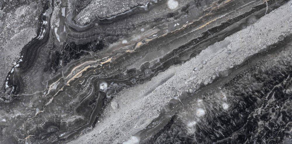 Arabescato Orobico Dark Marble Tile 12" x 24" Artistic Tile - Zicana Boutique - 4