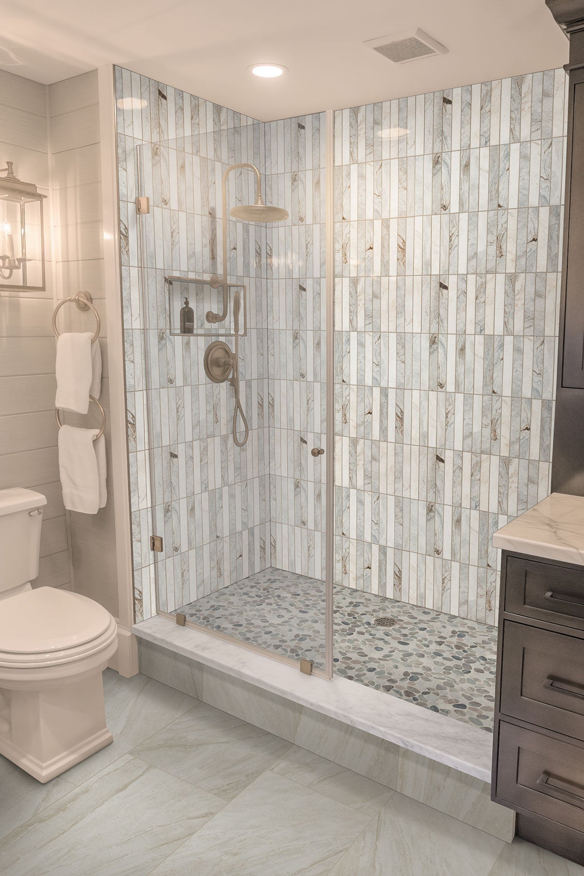 Arabescato Venato Marble MSI Mosaic Tiles 12" X 12" Stack Pattern MSI - Zicana Boutique - 9